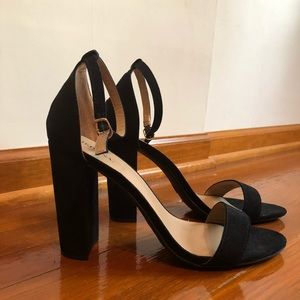 Merona Strappy Black Heels